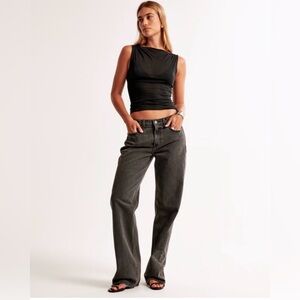 Abercrombie & Fitch Women’s The Baggy Low Rise